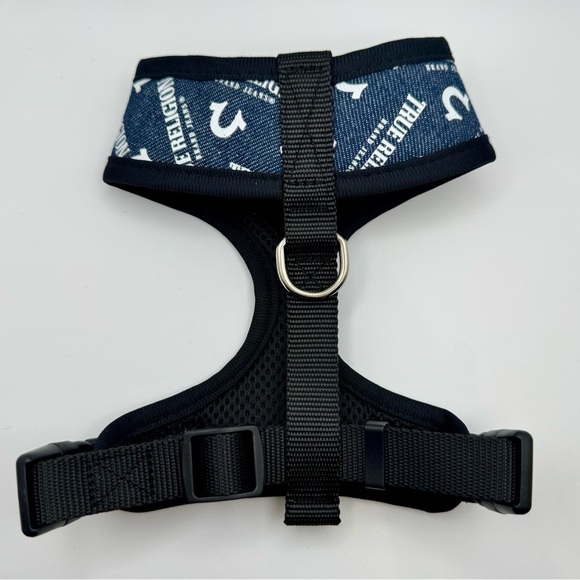 NWOT True Religion No-Pull Dog Harness in Denim Sz Small - Picture 2 of 5
